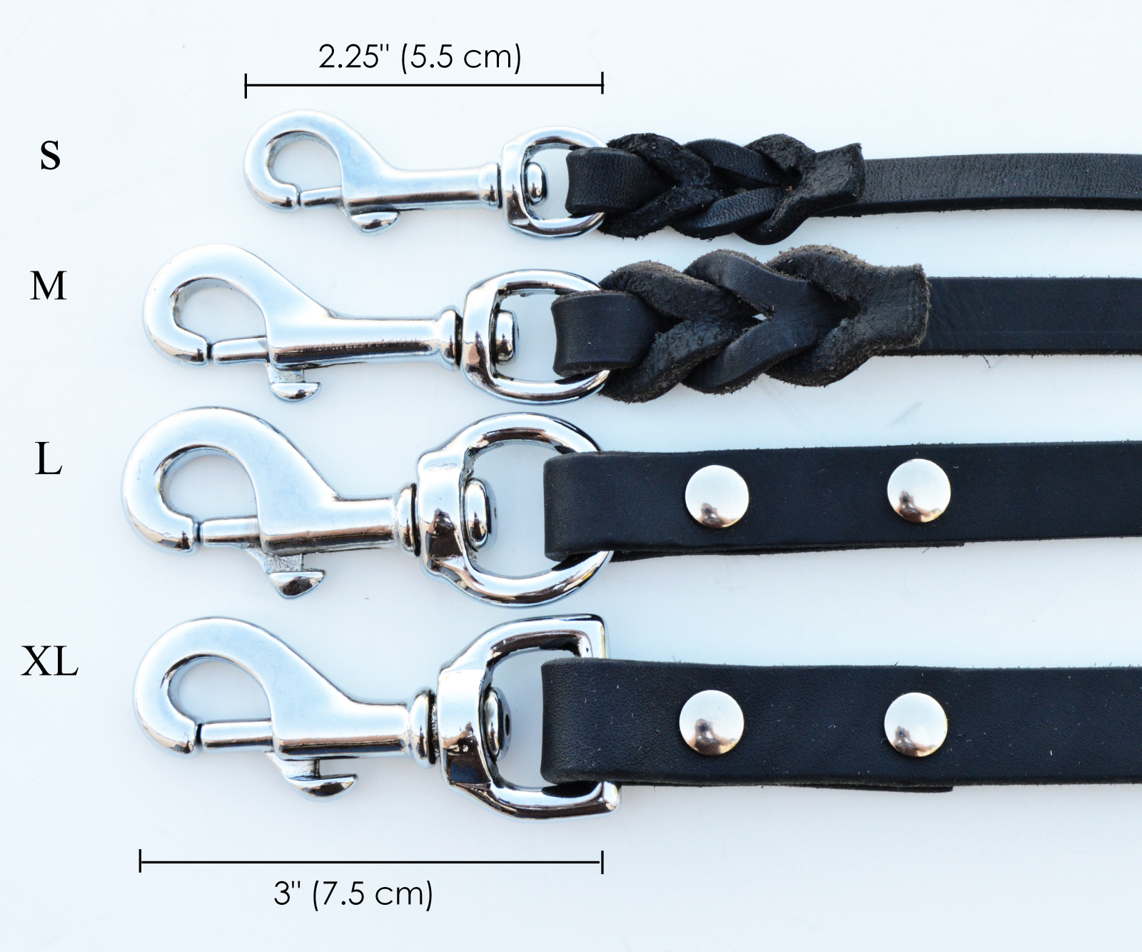 8Way Lead™ versatile leather leash (6 or 8 feet long) Bold Lead